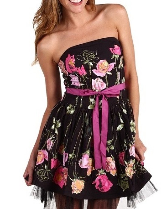 Dress style bustier
