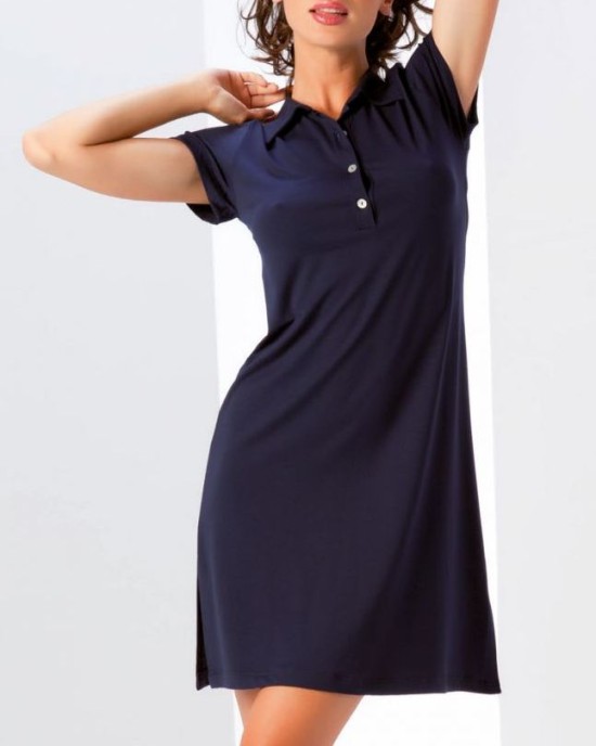 Tunic with neckline type shirt