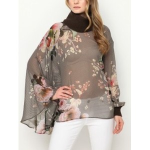 Szokatlan blúz sifon