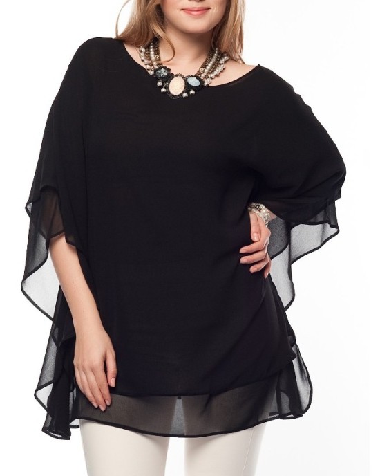 Blouse in free style