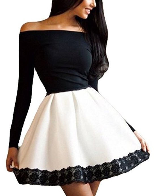 Dress with butterfly skirt