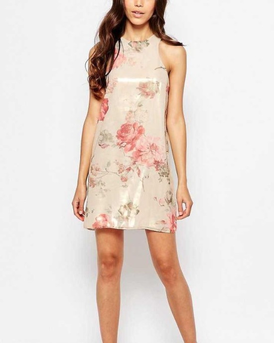 Small simple chiffon dress
