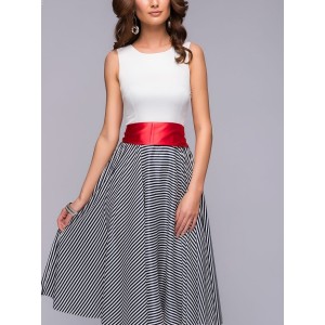 Ruhát kétszínű szatén öv