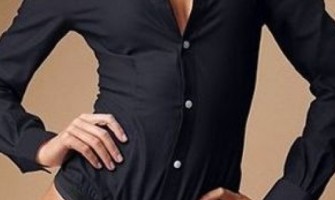 How to combine a shirt bodysuit with trousers for an irresistible look