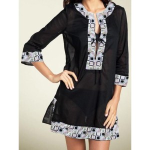 TUNIKA FEKETE-FEHÉR