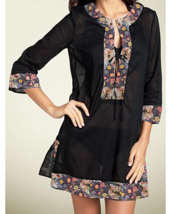 TUNIC BLACK AND WHITE