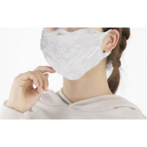 protective mask with lace