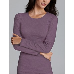 WOOL WOMEN'S BLOUSE NECKLACE IN PURPLE