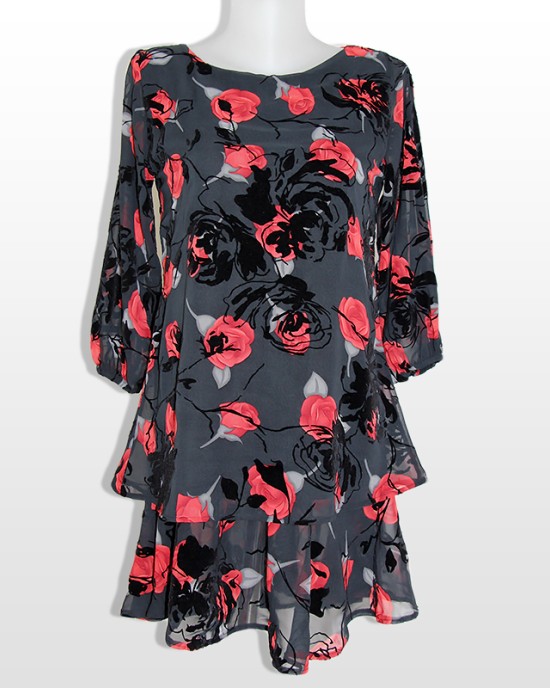 csábítás sifon virágok