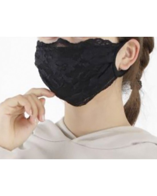 double layer protective mask with lace double layer protective mask with lace
