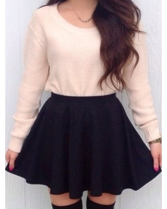 short cotton skirt