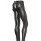 leather trousers with a lifting effect