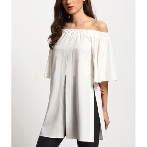 Egyszerû mintás blúz