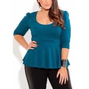 Tunika petróleum színû