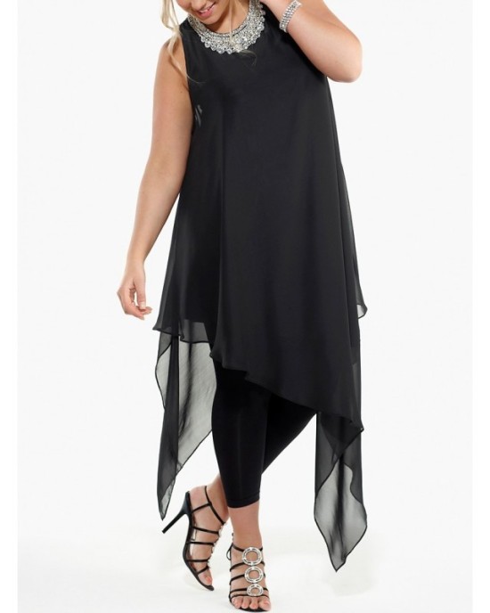 MAXI TUNIC WITH ACCESSORY