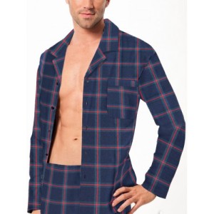 Pijamale de bumbac, cu nasturi Pijamale de bumbac, cu nasturi