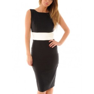 DRESS IN BLACK AND WHITE