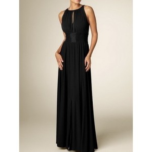 Long dress with  belt