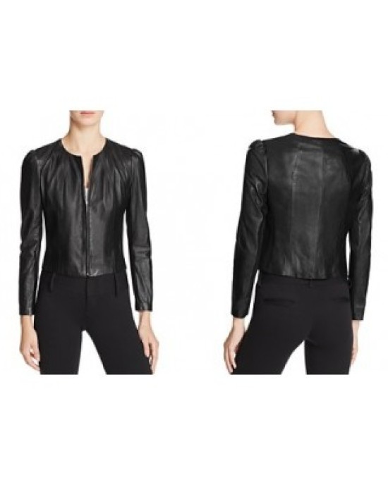 SIMPLE LEATHER JACKET