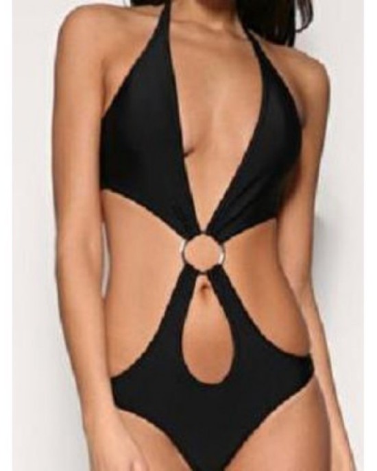 Swimsuit with buckle