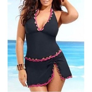 Swimwear trooper of two parts