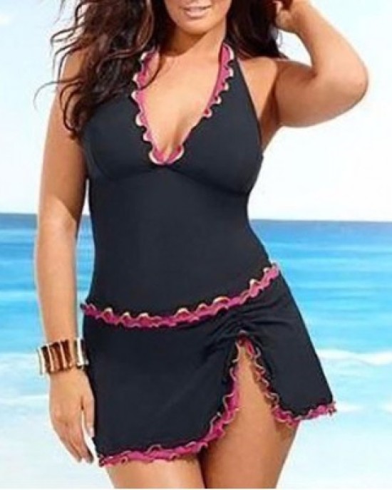 Swimwear trooper of two parts