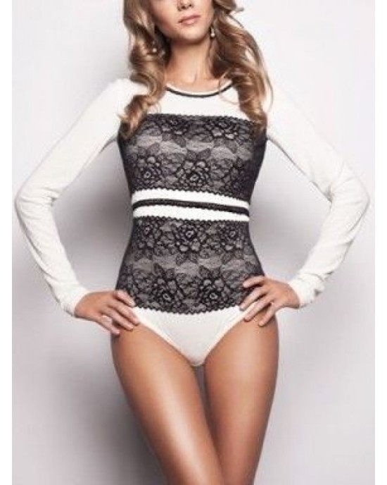 White body with lace