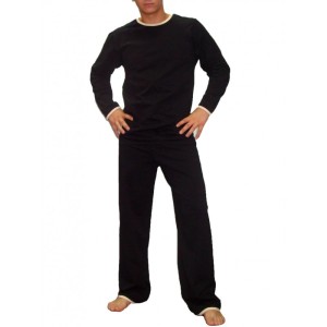 pijamale de bumbac negru pijamale de bumbac negru