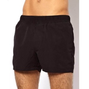 pantaloni scurți de înot negru