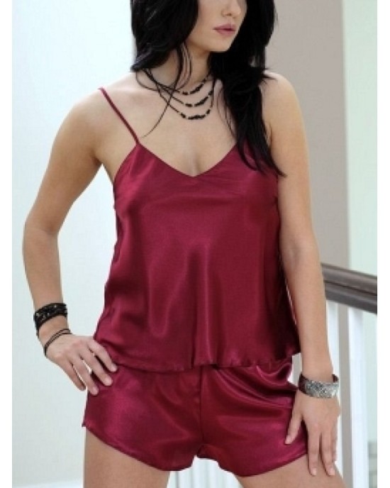 WOMEN pajamas Bordeaux