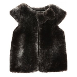 VEST WITH SCARF COLLAR