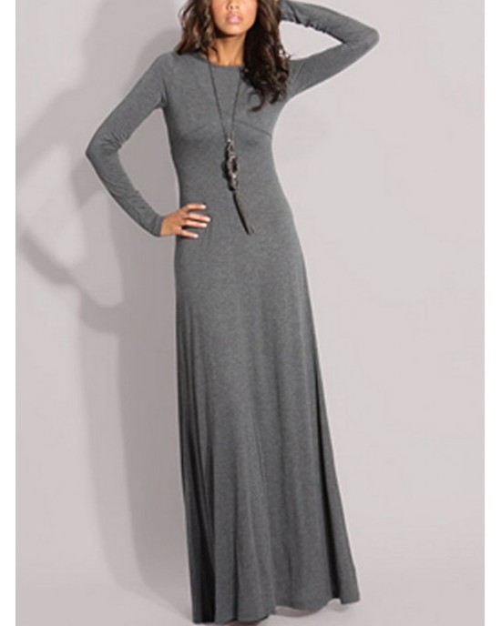 HOSSZÚ SZÜRKE RUHA