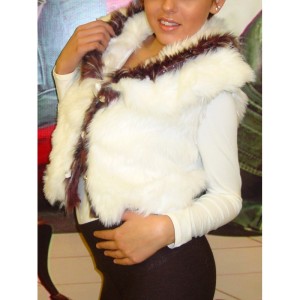 Eco kabát nagy gallérral