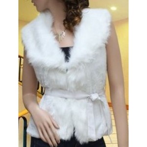 VEST WITH BELT