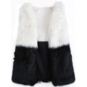 VEST IN BLACK AND WHITE