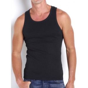 vesta negru de sex masculin