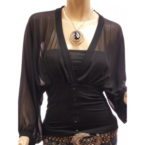 Sweatshirt with tulle