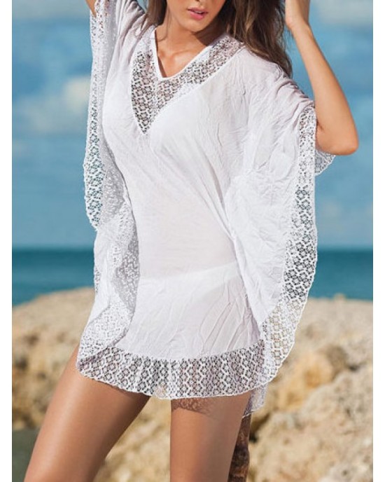 pamut tunika csipkével