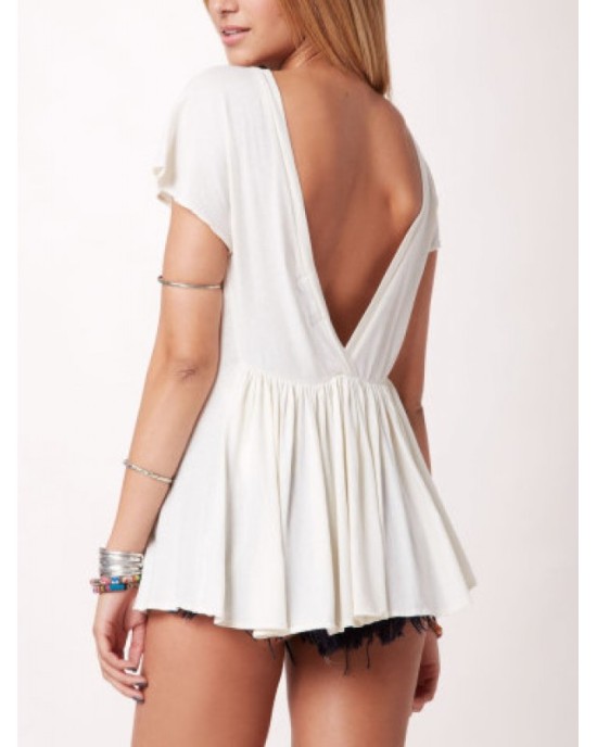 BEACH TUNIC in white