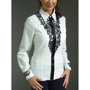 shirt with lace