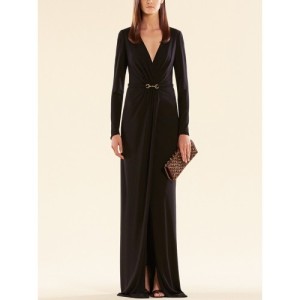 LONG DRESS WITH BELT