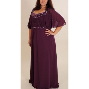 Elegáns bordó ruha