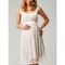 DRESS FOR PREGNANT WOMEN FROM WHITE LACE