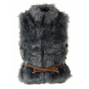 SZÜRKE MELLÉNY LÁTVÁNYOS ÖVVEL