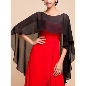 stílusos bolero Chiffon