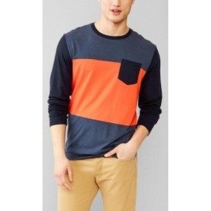 Shirt tricolor din tesatura de bumbac