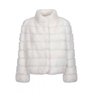 Short coat with long hair