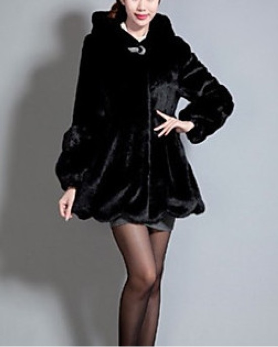 Fresh coat of plush fabric