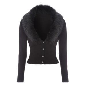 Vest with gorgeous collar