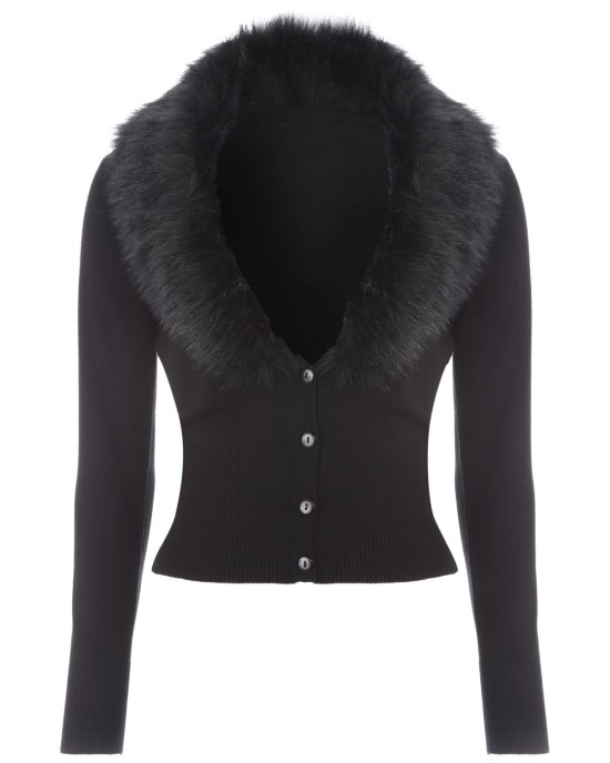 Vest with gorgeous collar